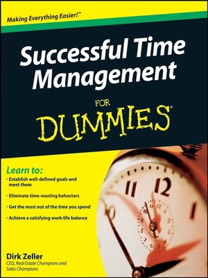 cover image of Successful Time Management For Dummies&#174;